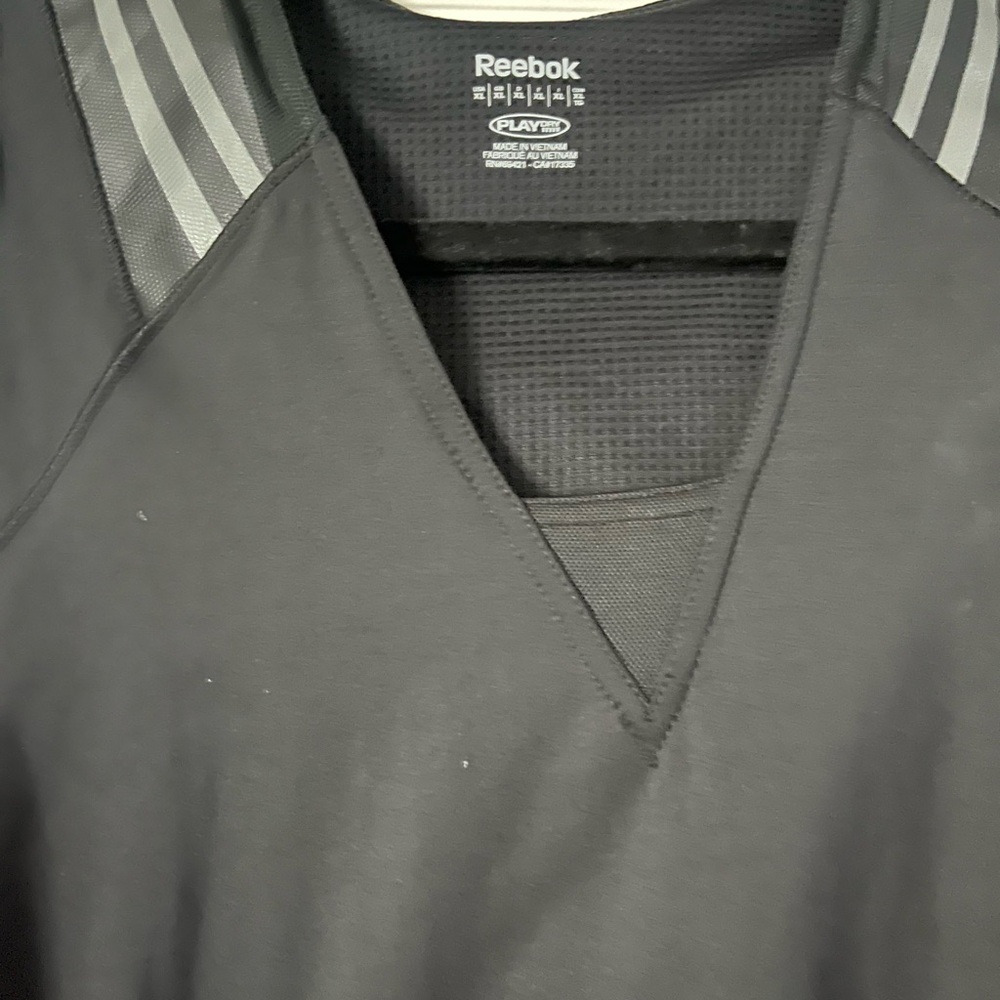 Reebok Black N Gray Active Style Sport Top